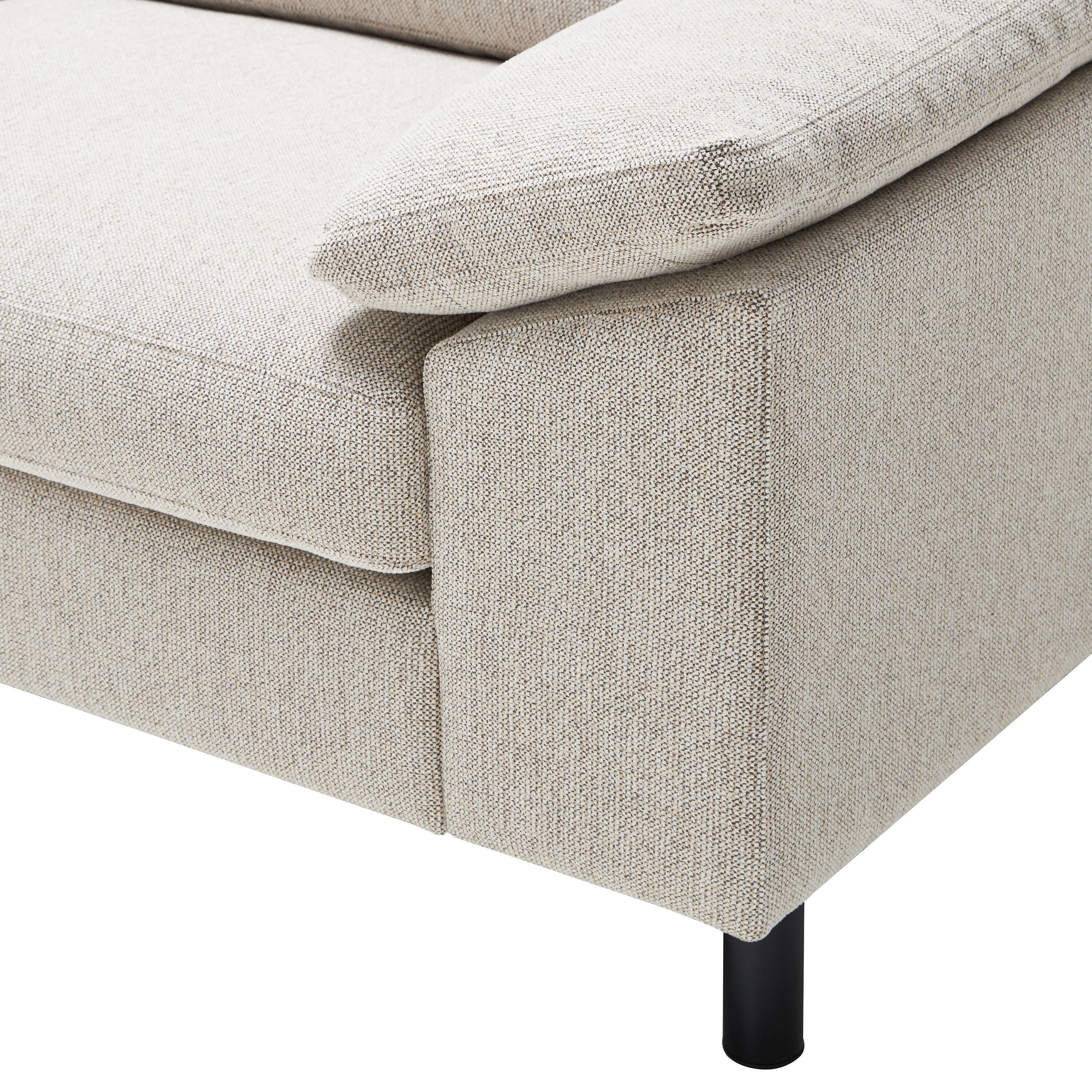 DIENER Ecksofa - Natur / B: 277.0 cm x T: 225.0 cm x H: 81.0 cm
