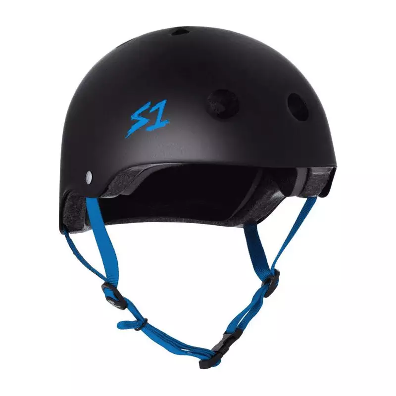 Casque S-ONE Lifer Matte black cyan straps
