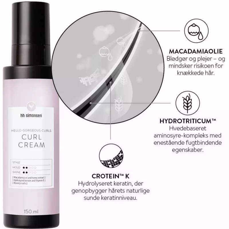 HH Simonsen Curl Cream 150 ml