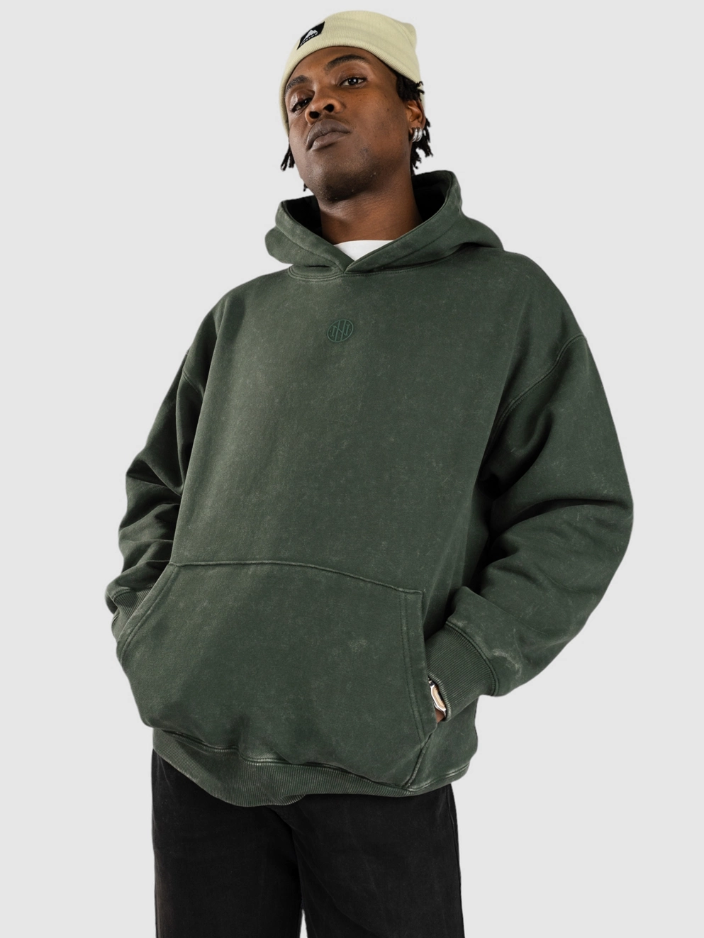 Ninth Hall Fundamental Hoodie green