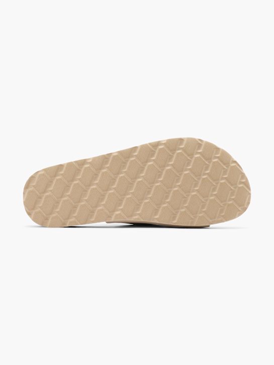 Björndal Tieffussbett-Pantolette beige