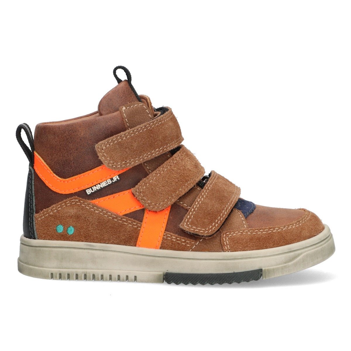 Milan Mieters - Hoge Sneakers Bunnies Bruin