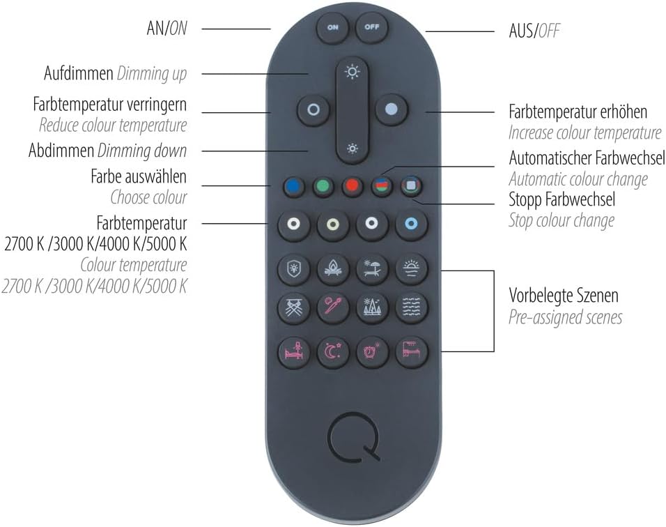 Paul Neuhaus LED Deckenleuchte smarthome Akustik Paneel Echtholzfurnier Eiche natur, Fernbedienung CCT warmweiß – kaltweiß (60cm rund)