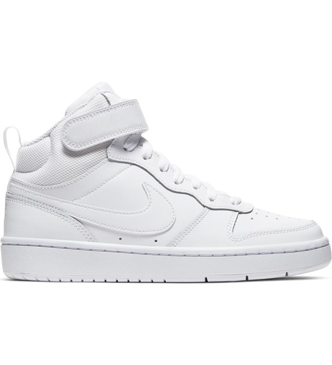 Nike COURT BOROUGH MID 2 (GS) WHITE-WHITE-WHITE