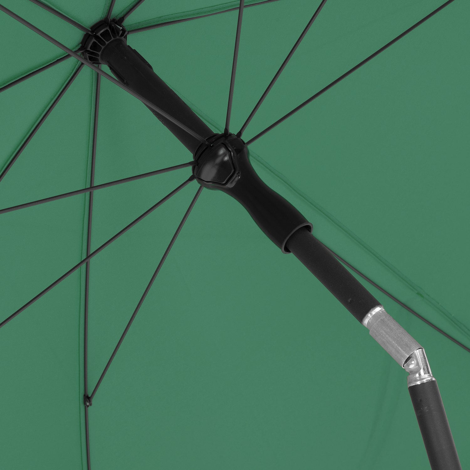 Intratuin parasol Haiti donkergroen 80+UV D 200 cm