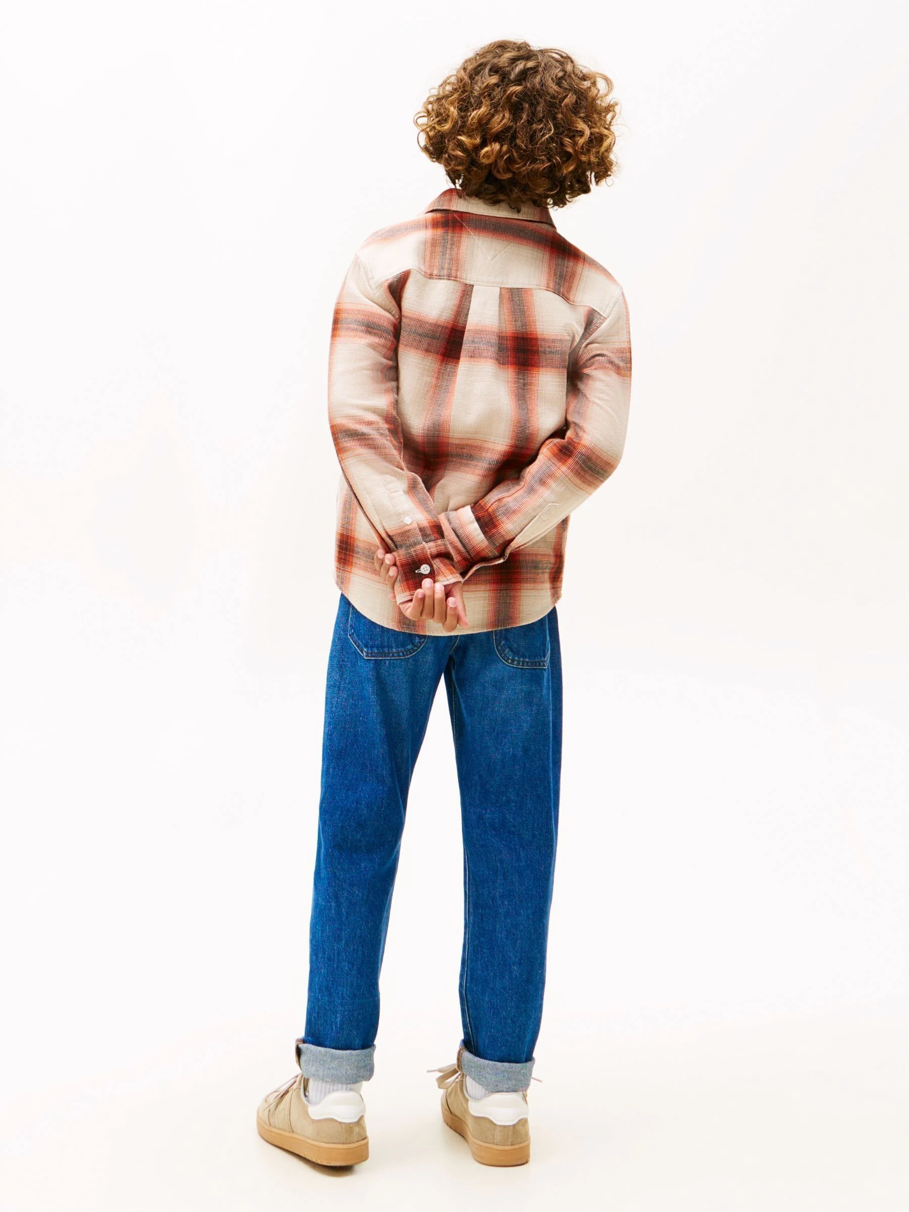 Tommy Hilfiger Regular Fit Waffle Knit Check Shirt