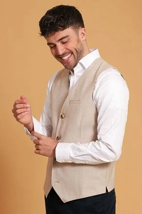 Suitable Gilet Loop Beige GI22-02 kopen