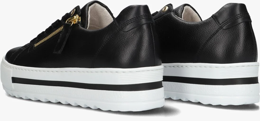 GABOR zwarte gabor lage sneakers 498