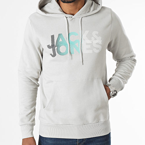 Lot De 2 Sweats Capuche Shady Gris Bleu Marine