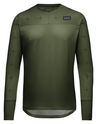 Maillot Manches Longues Gore Wear TrailKPR Daily Vert