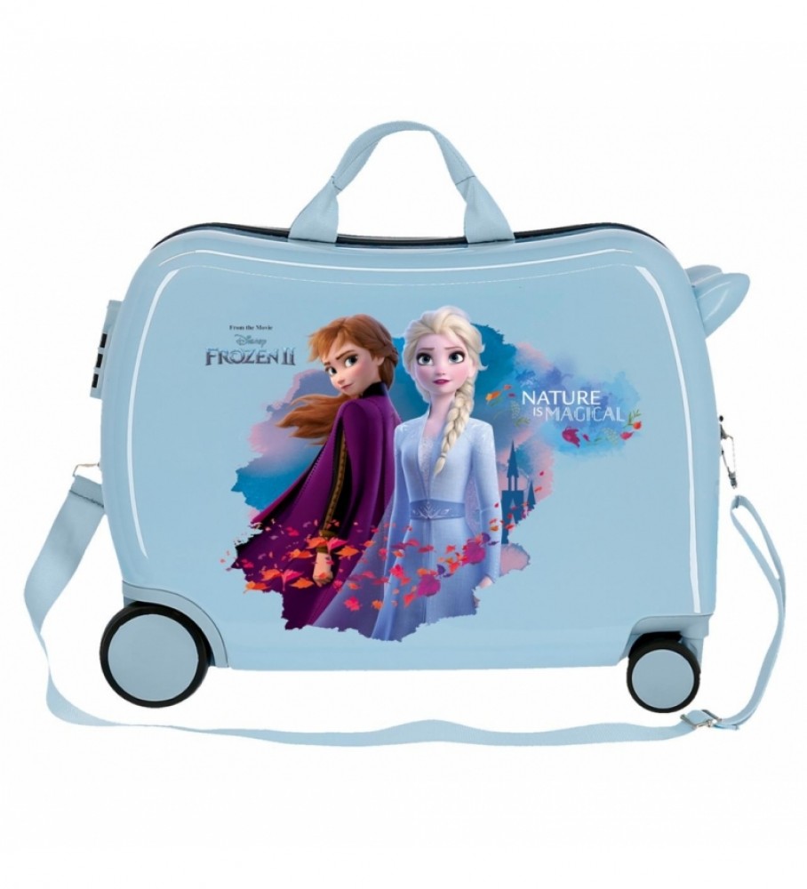 mala infantil mágica Joumma Bags Nature possui rodas multidirecionais e mede 38x50x20cm.