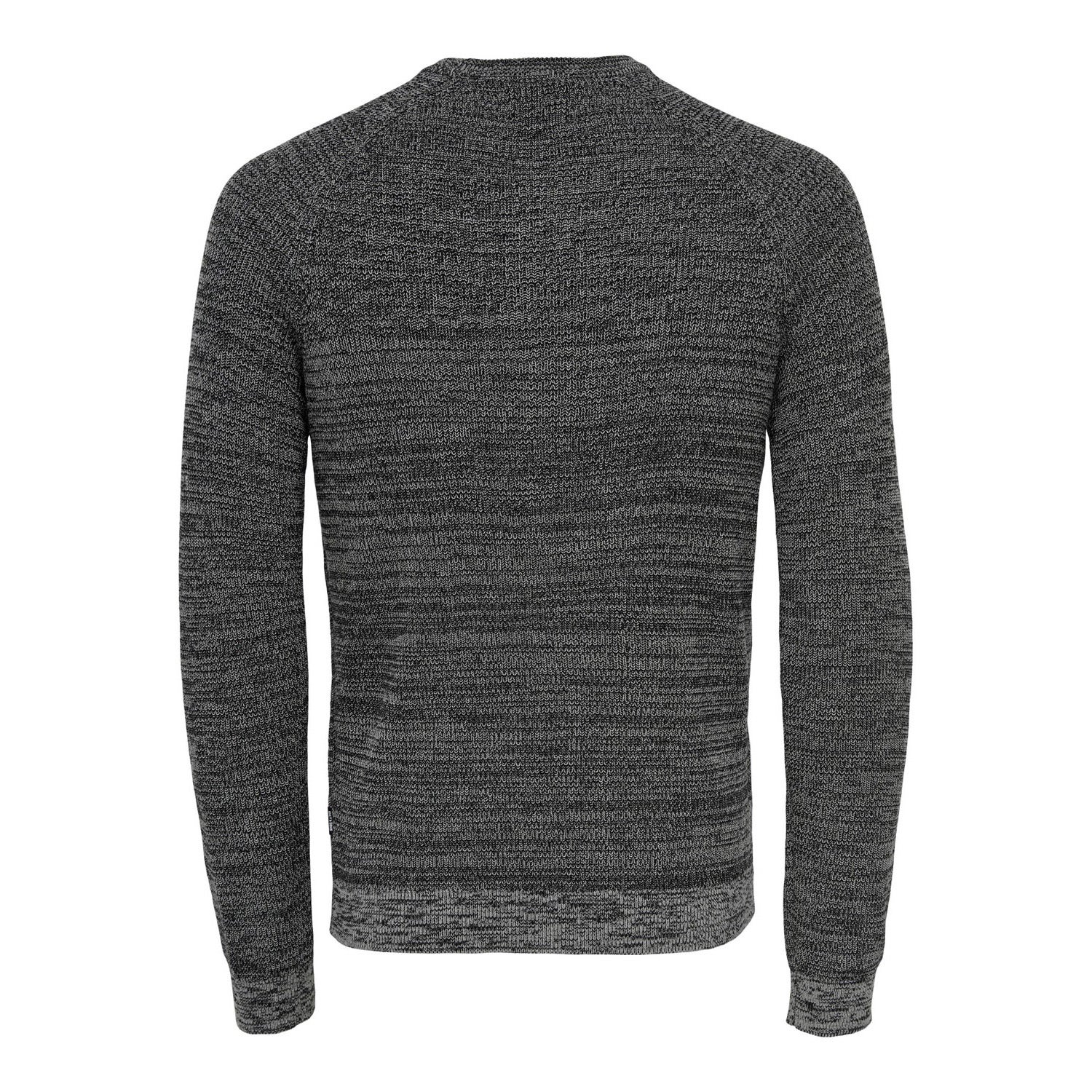 ONLY & Sons  Dennis 12 Structuur Raglan Crew Neck Knit