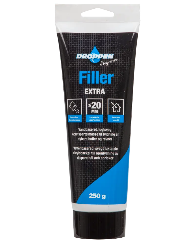Droppen Elegance Filler ekstra inde/ude 250 g