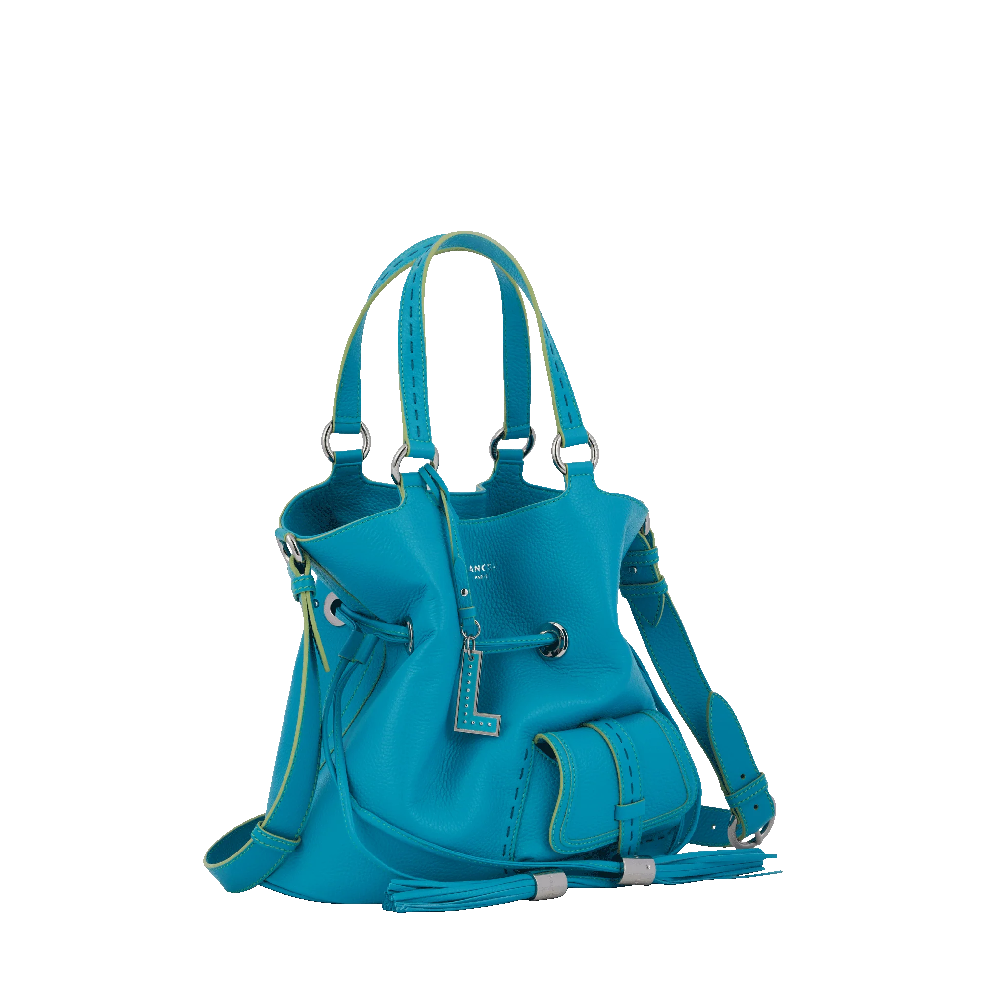 Sac seau S Premier Flirt de Lancel-Multico bleu océan