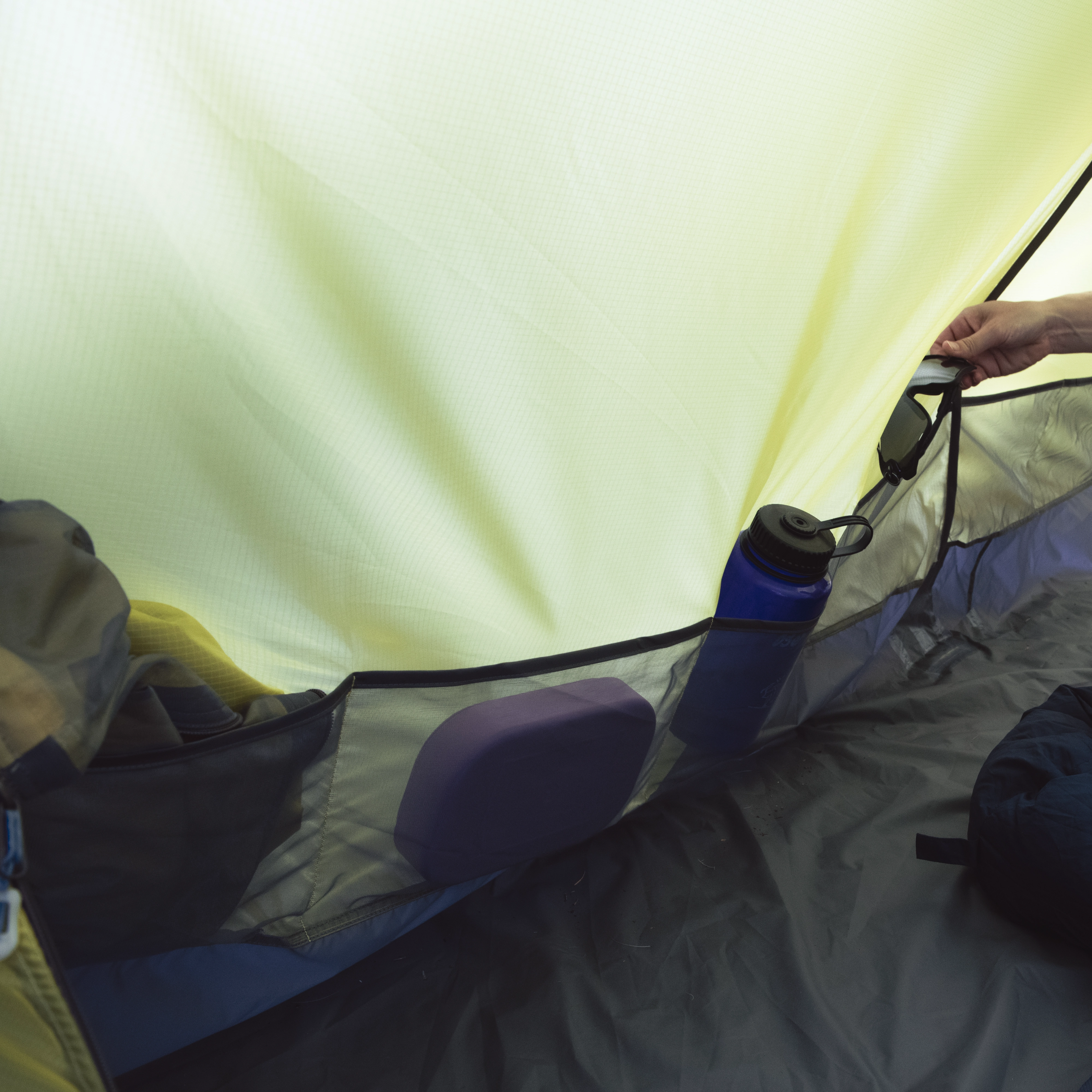 Trollhetta Tunnel 4-Persons Tent Light Fogblue