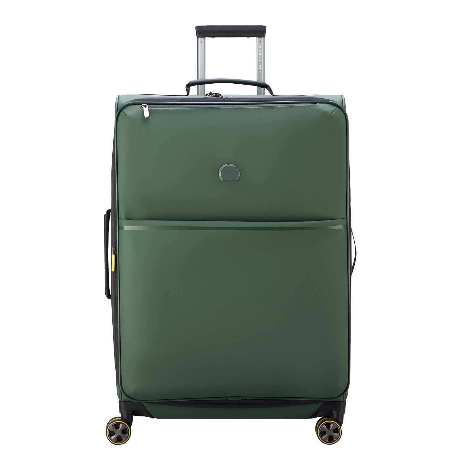 Delsey Turenne Soft Trolley L Expandable dark green