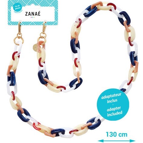 ZANAÉ Smartphonekette Karma, Larimar