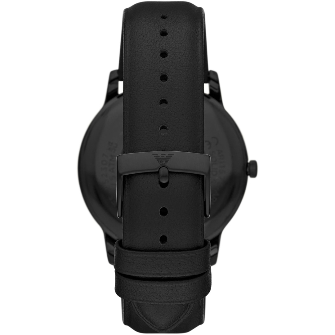 Emporio Armani Minimalist Schwarz 42mm