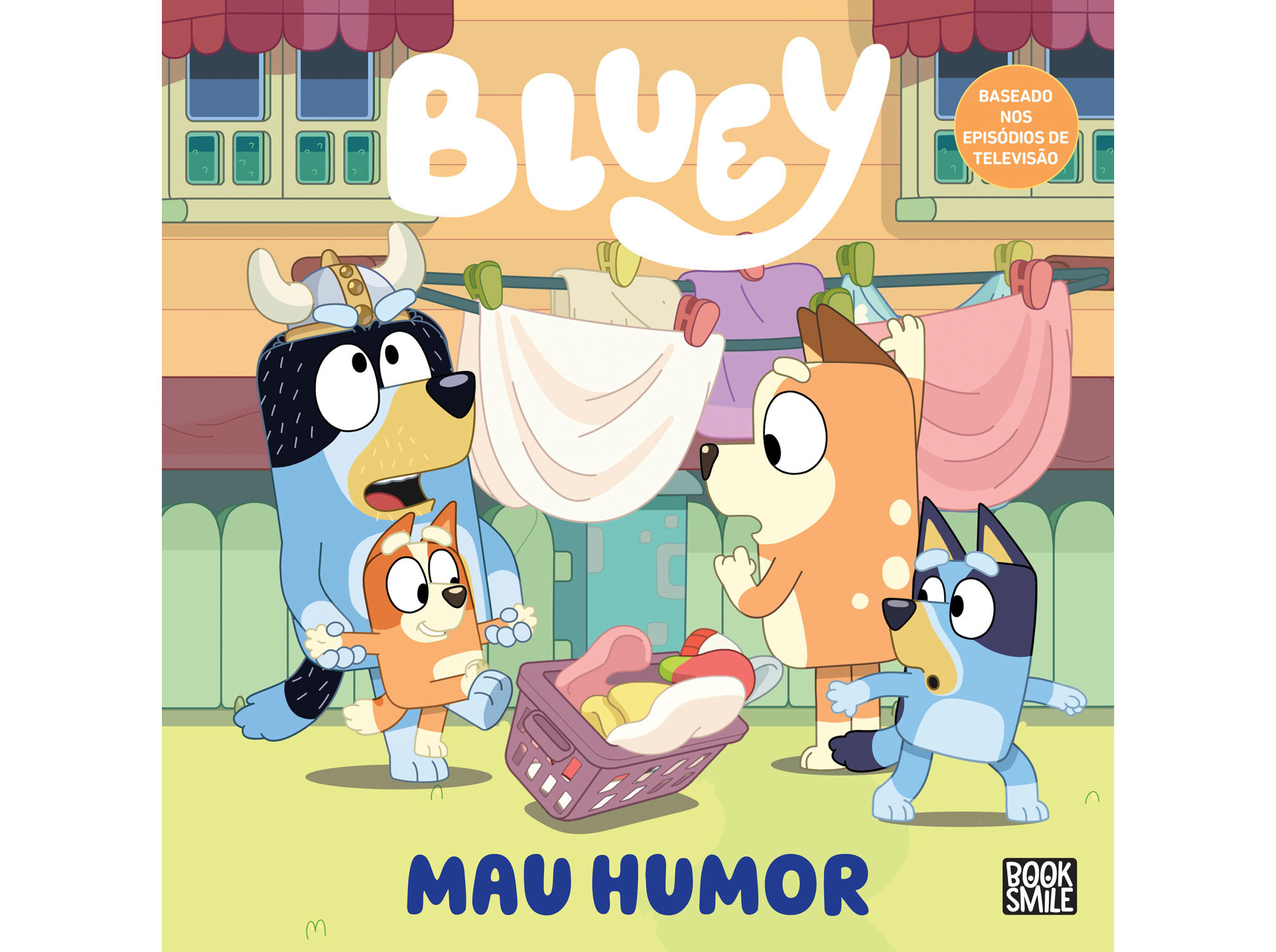 LIVRO BLUEY - MAU HUMOR