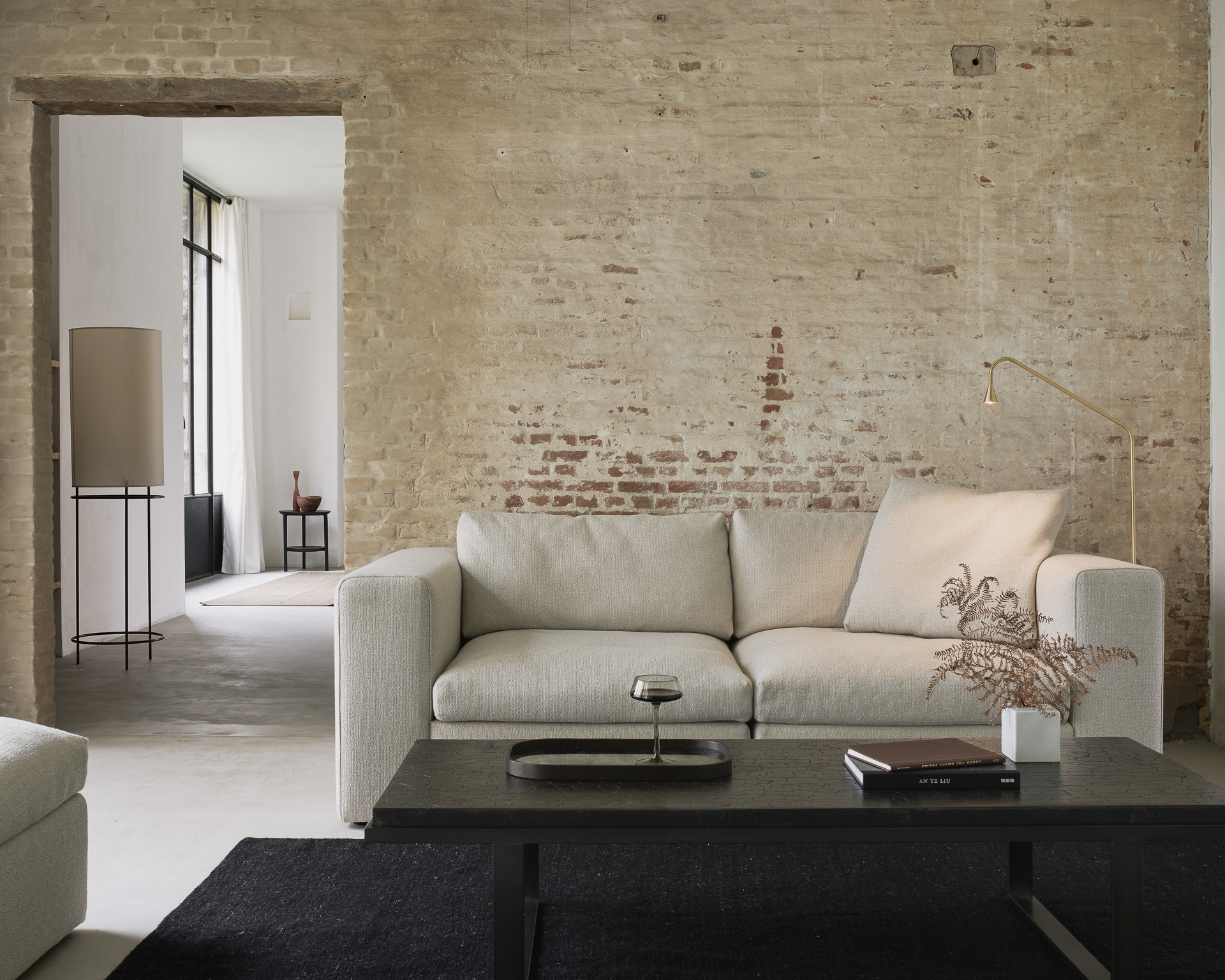 Mellow sofa - corner - off white