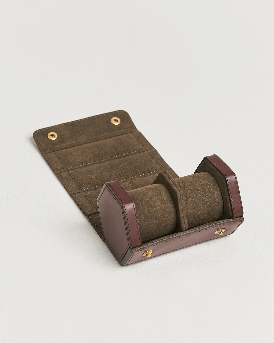 Bennett Winch Double Watch Roll Brown
