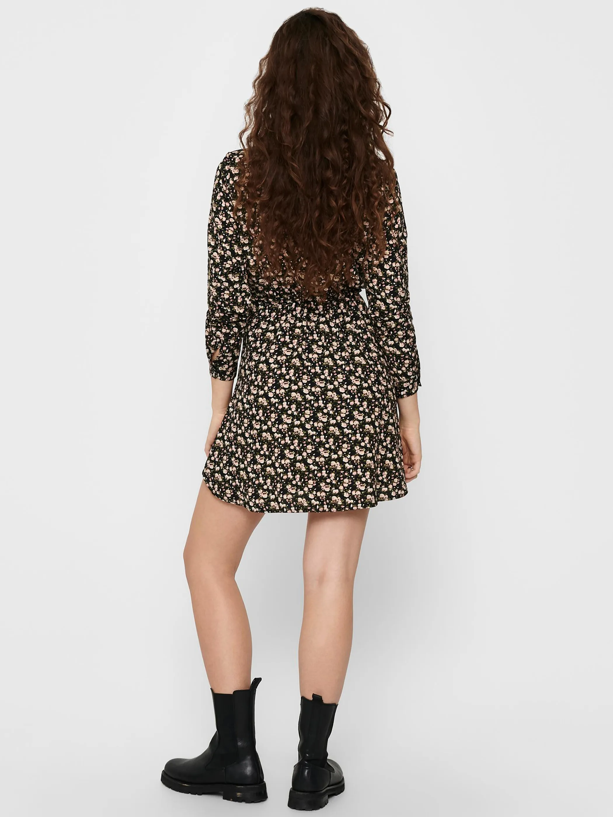 Only ONLCORY L/S V-NECK TU Kleid