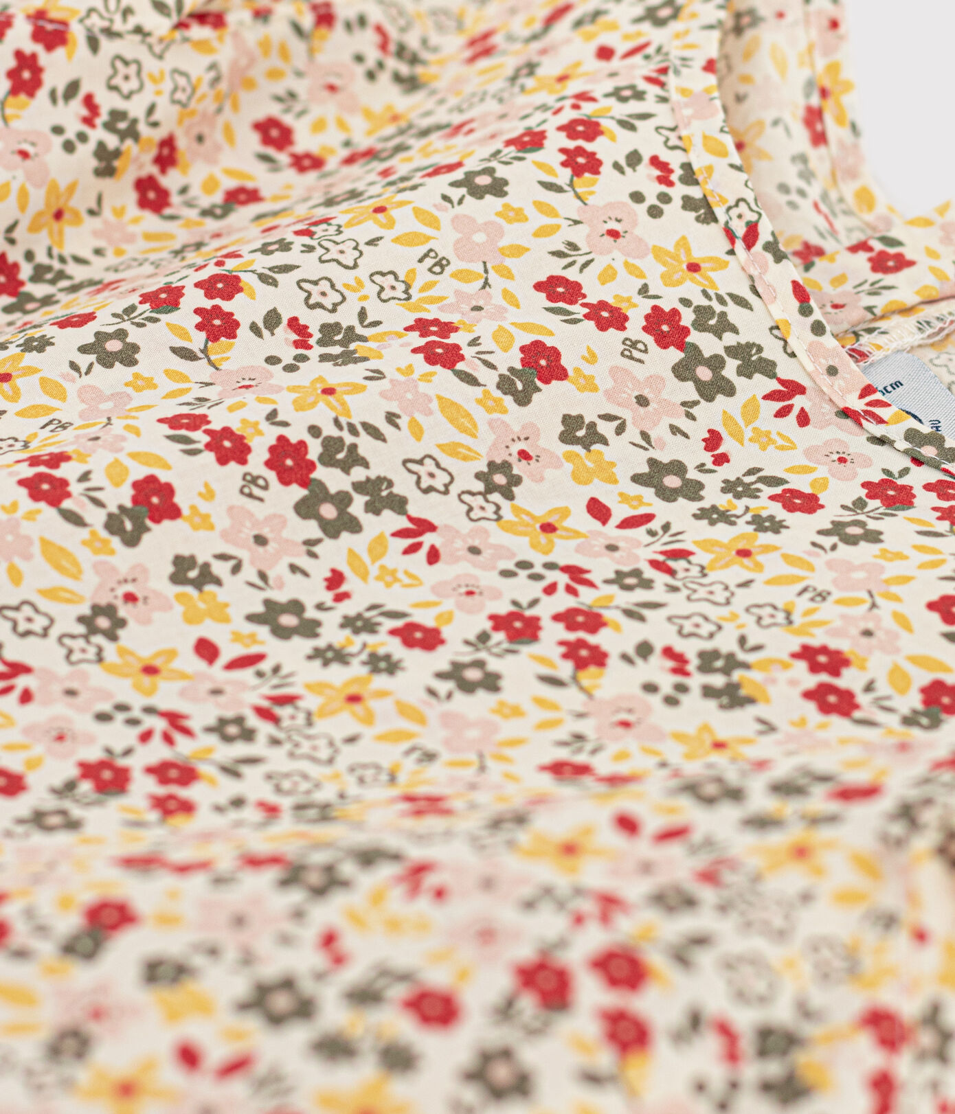 Robe en popeline enfant fille
