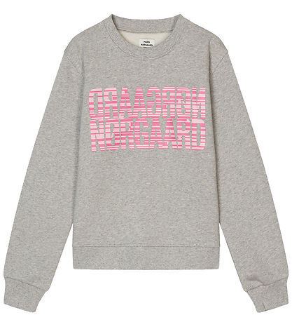 Mads N?rgaard Sweatshirt - Talinka - Light Grey Melange