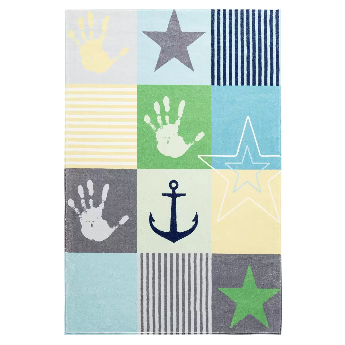 Kinderteppich My Stars Blau