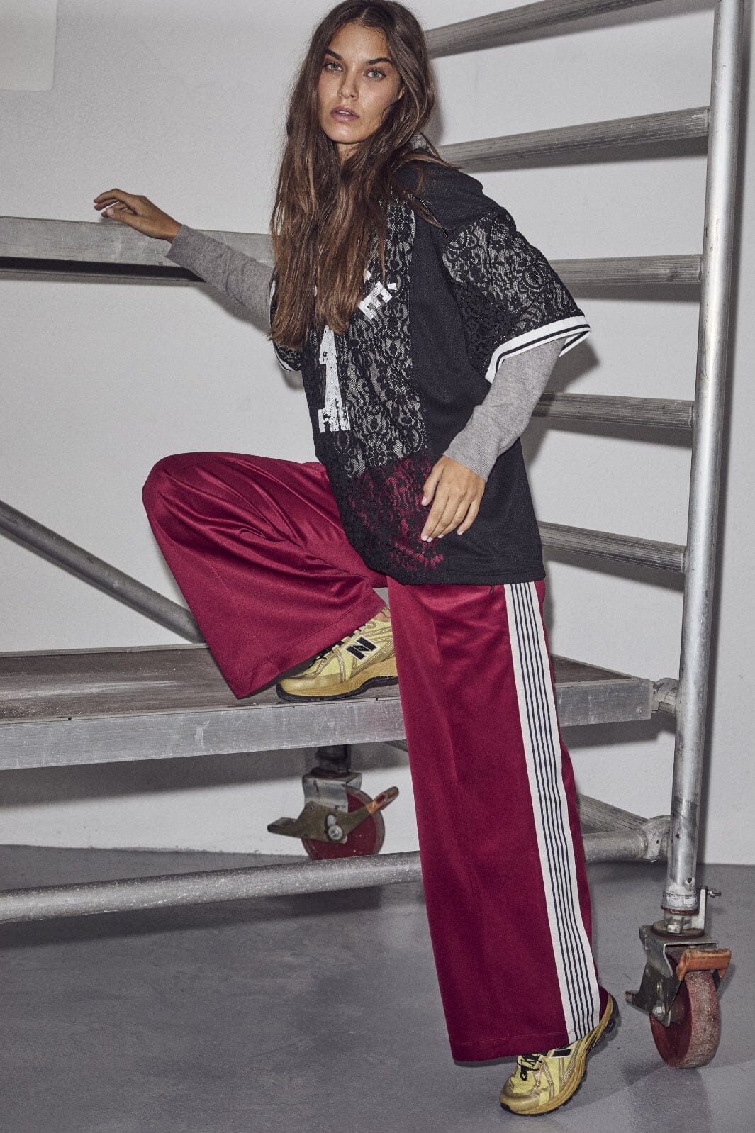 Haute L'Amitié Baggy Track Pants HL10018