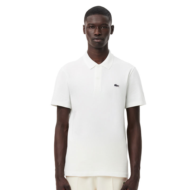 Polo Lacoste Regular Coton blanc
