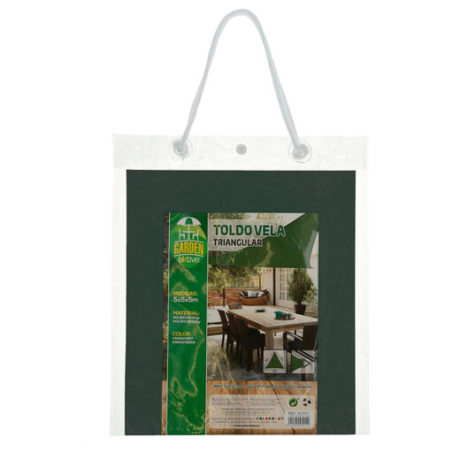 Jardim Ativo Triangular Toldo Vela