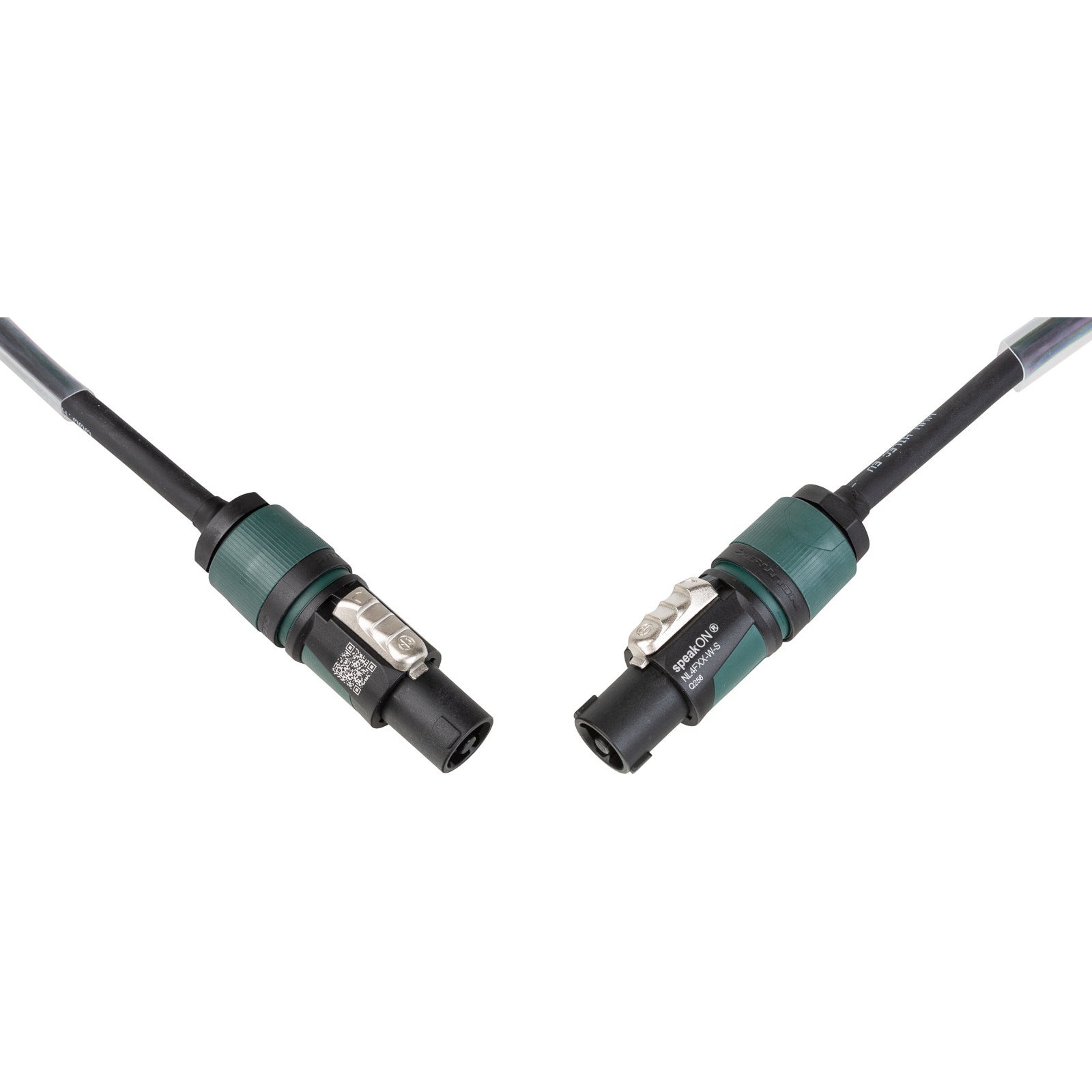 Hilec SPKNL4-225-10M geassembleerde luidsprekerkabel met krimpkous 10 meter