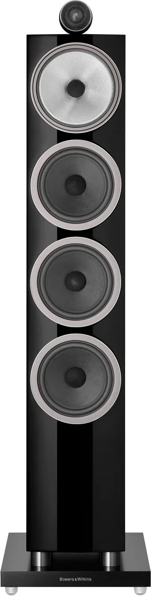 B&W 702 S3 Noir laqué (la paire) Enceintes colonne