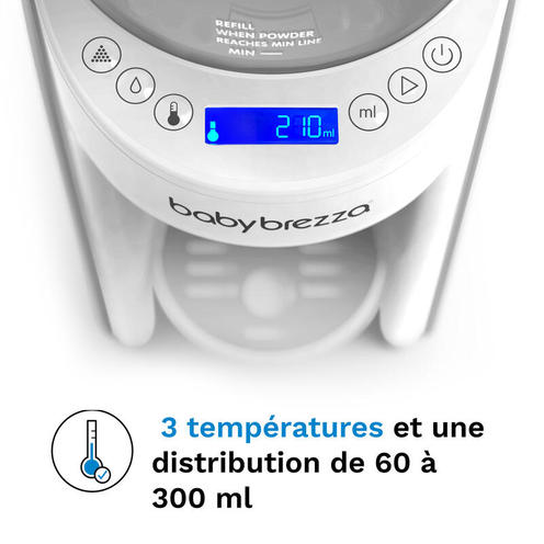 Préparateur de biberons automatique Formula Pro Advanced Blanc - BABY BREZZA