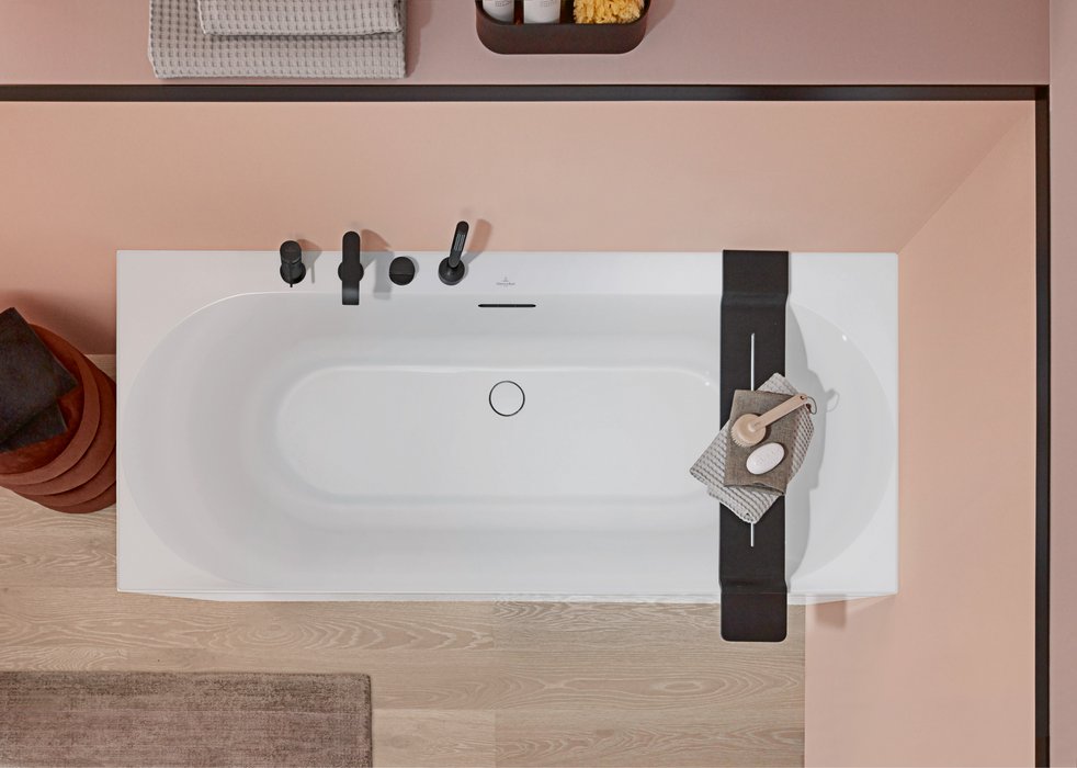 Villeroy & Boch Loop & Friends inbouw ligbad 180x80cm wit ovaal