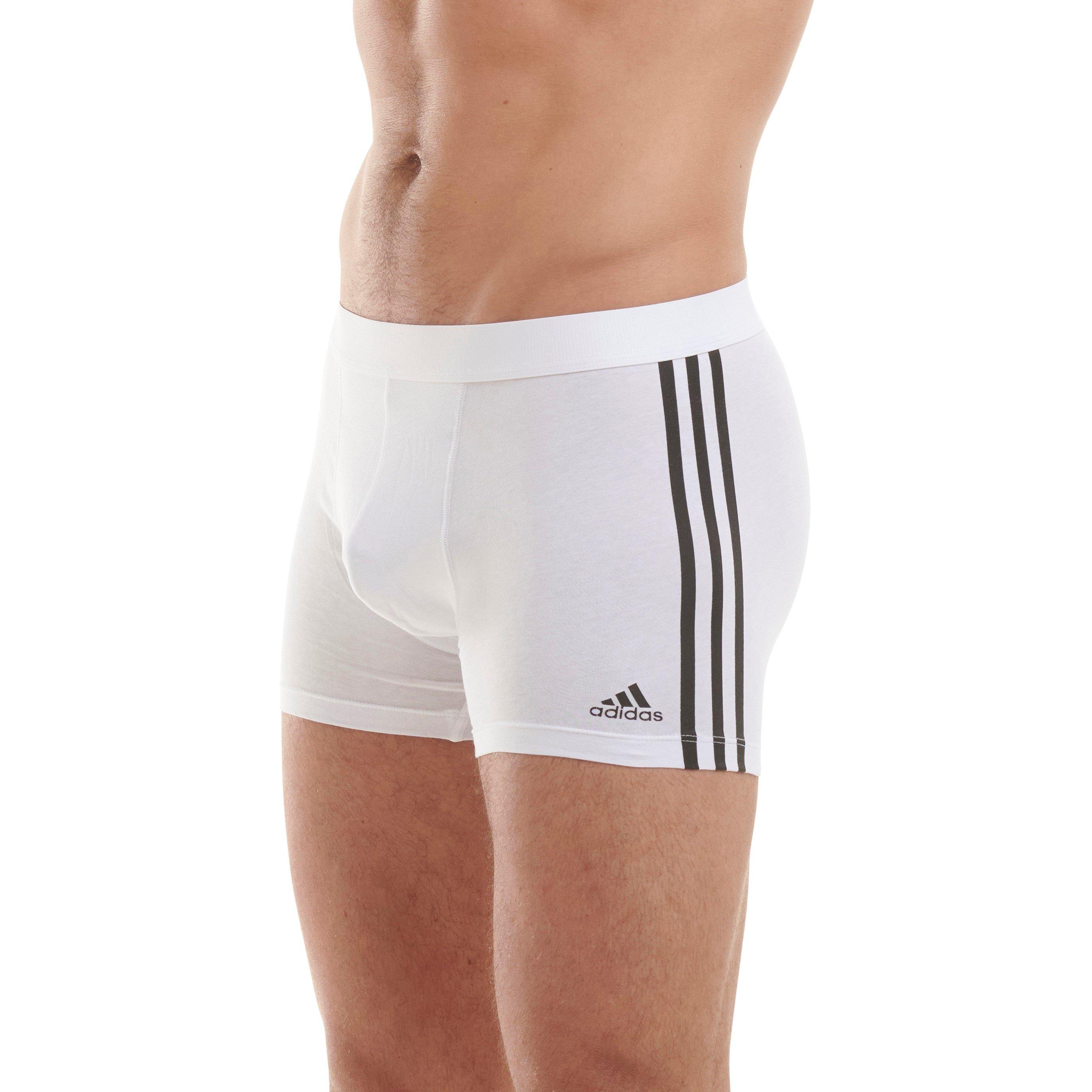 adidas Active Flex Cotton 3 Stripe Boxer Mens