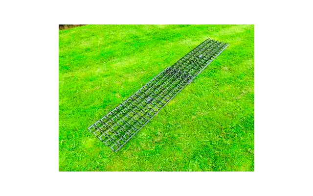 Milenco Gripmatte mit Gitterprofil 106 x 33 cm 2 Stück
