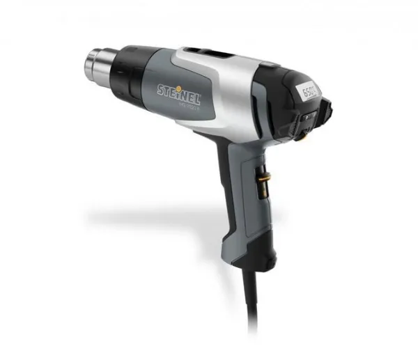 STEINEL HG 2320 E, Varmluftspistol, LCD, Bøjlering, Sort, Grå, Sølv, 500 l/min, 650 °C
