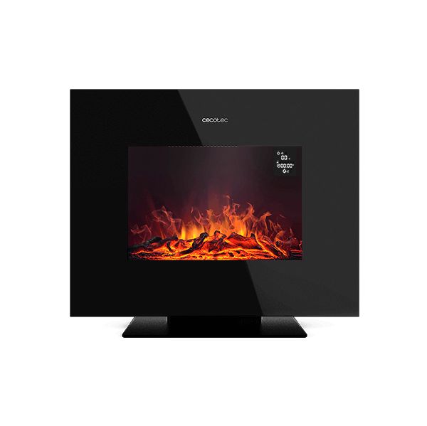Cecotec Lareira Elétrica Ready Warm 2700 Design Flames Black - 2000W 26