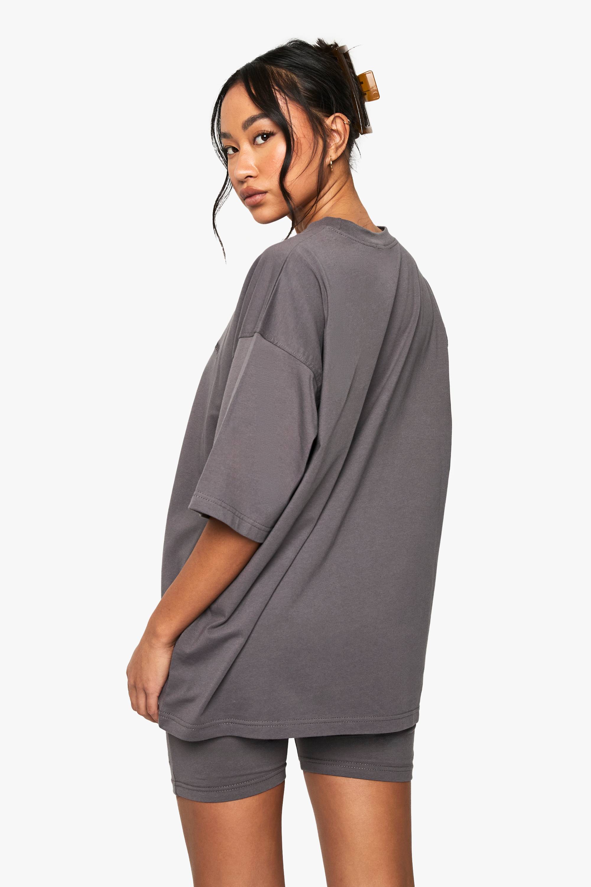 Ensemble T-shirt Oversize Et Short Cycliste Dsgn Studio