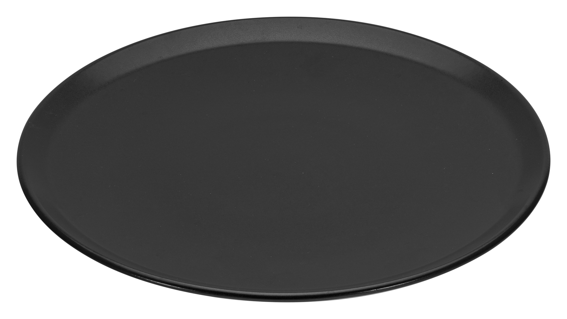CreaTable Pizzateller XL MANHATTAN 6er Set 33 cm schwarz