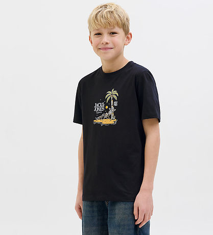 Jack & Jones T-Shirt - JorSkull - Schwarz