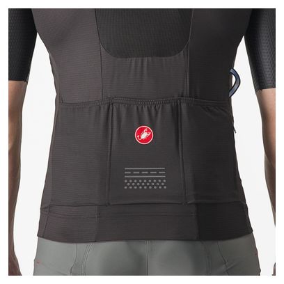 Maillot Manches Courtes Castelli Unlimited Pro Noir