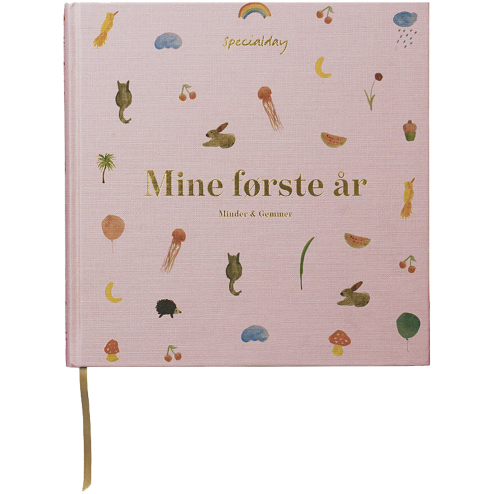 Køb Specialday Mine Første År Rosa Bog