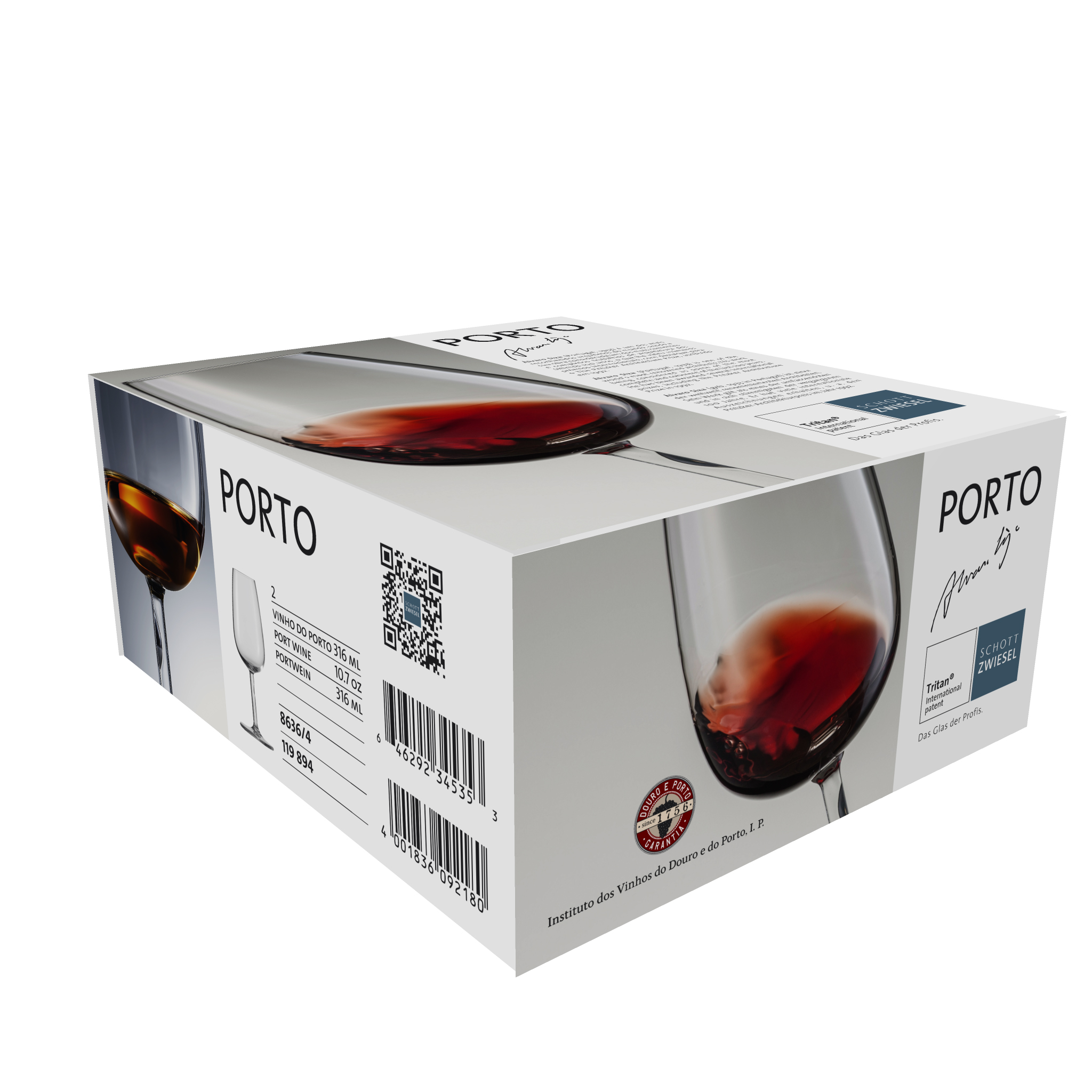 CÁLICE PARA PORTO SCHOTT ZWIESEL SIZA VIEIRA PACK 2 UNIDADES