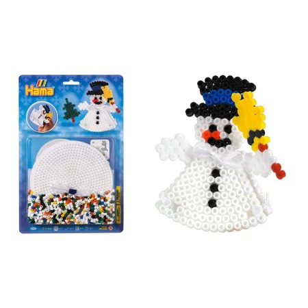Hama Bügelperlen Schneemannset