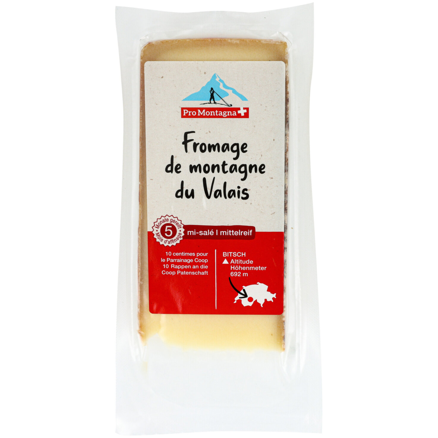 Fromage de montagne du Valais ca. 200g