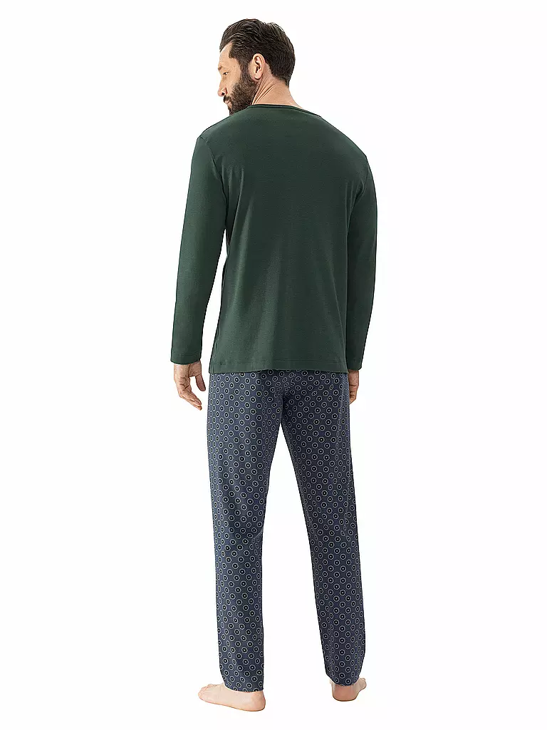 MEY Pyjama  dunkelblau