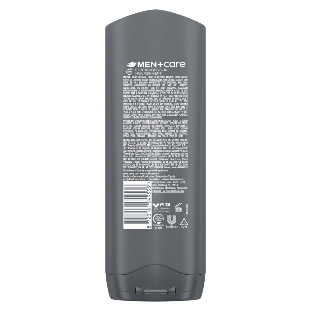Dove Douchegel Men+ Care Sport250 ml